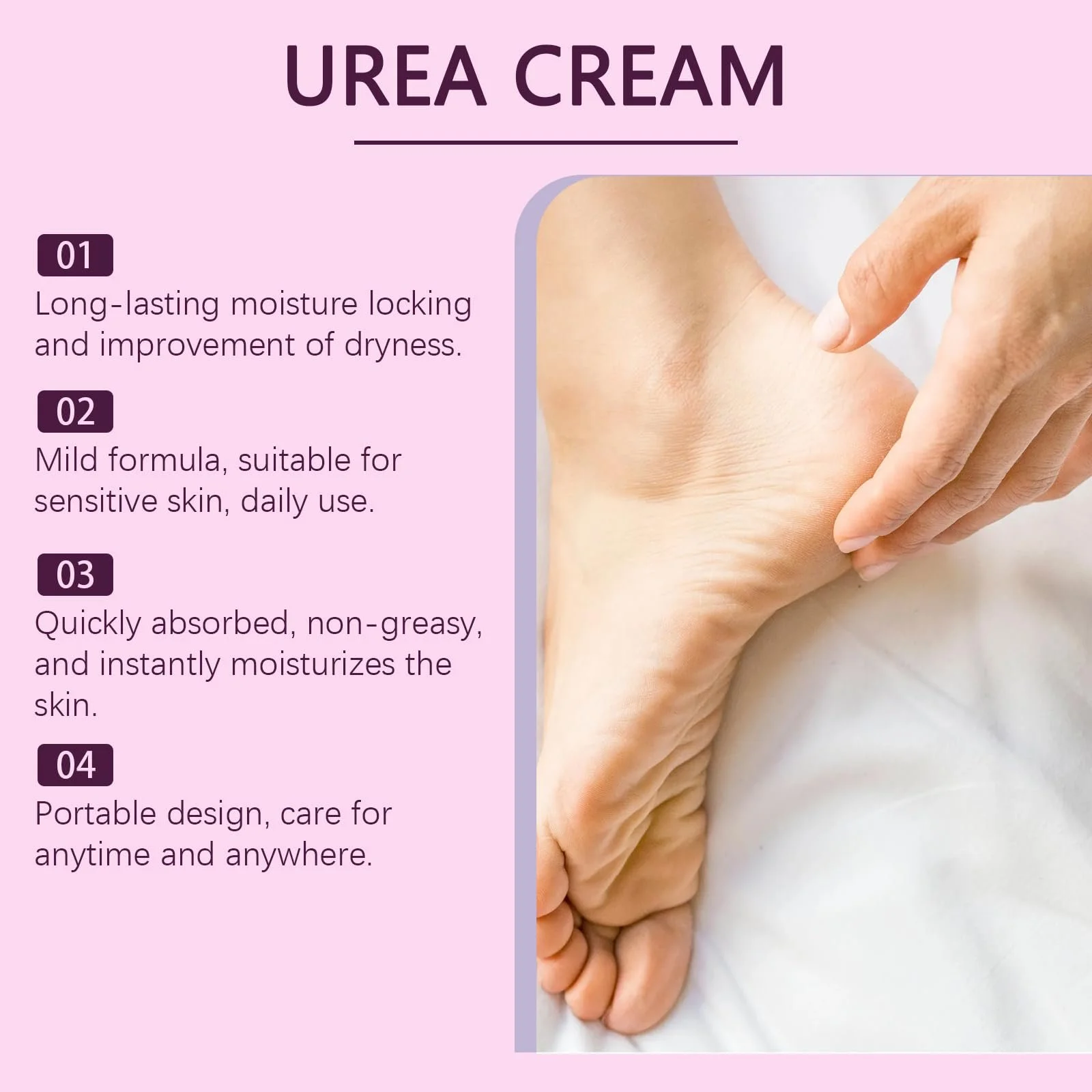 Крем для ног Набор 2 шт Hydrating and Anti-Cracking увлажняющий против трещин, фото №4