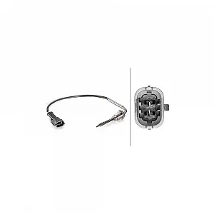 Датчик температури відпрацьованих газів HELLA 6PT 014 494-371 для OPEL VAUXHALL DAEWOO - Фото 1