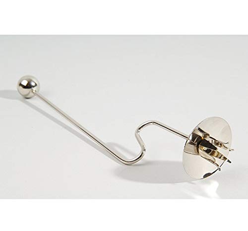 Підсвічник E+N Tree Candle N Pendulum срібний висота x діаметр 165 x 35 мм з металу, фото №1 Підсвічник E+N Tree Candle N Pendulum срібний висота x діаметр 165 x 35 мм з металу, фото №1