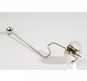 Підсвічник E+N Tree Candle N Pendulum срібний висота x діаметр 165 x 35 мм з металу - Фото 1