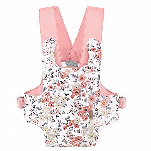 Слинг для куклы GAGAKU 100% хлопок Розовые восковые цветы - Фото 1