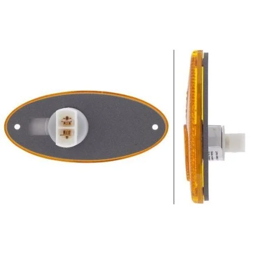 Фонарь боковой габаритный HELLA 2PS 964 295-001 для DAF MAN TAM KARMANN FENDT, фото №2