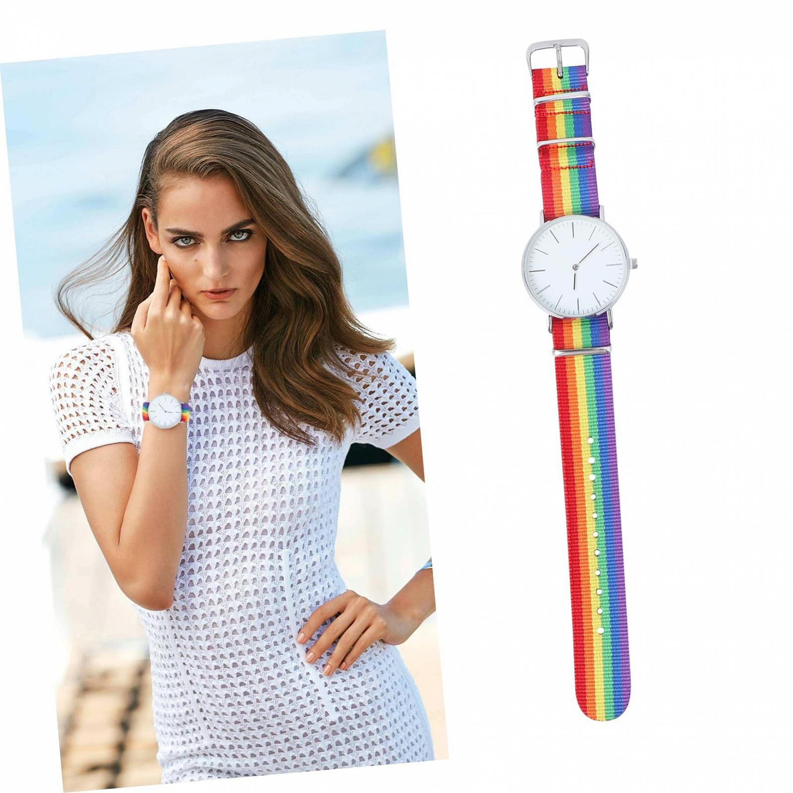 Наручний годинник Healvian Rainbow для жінок і чоловіків, фото №3 Наручний годинник Healvian Rainbow для жінок і чоловіків, фото №3