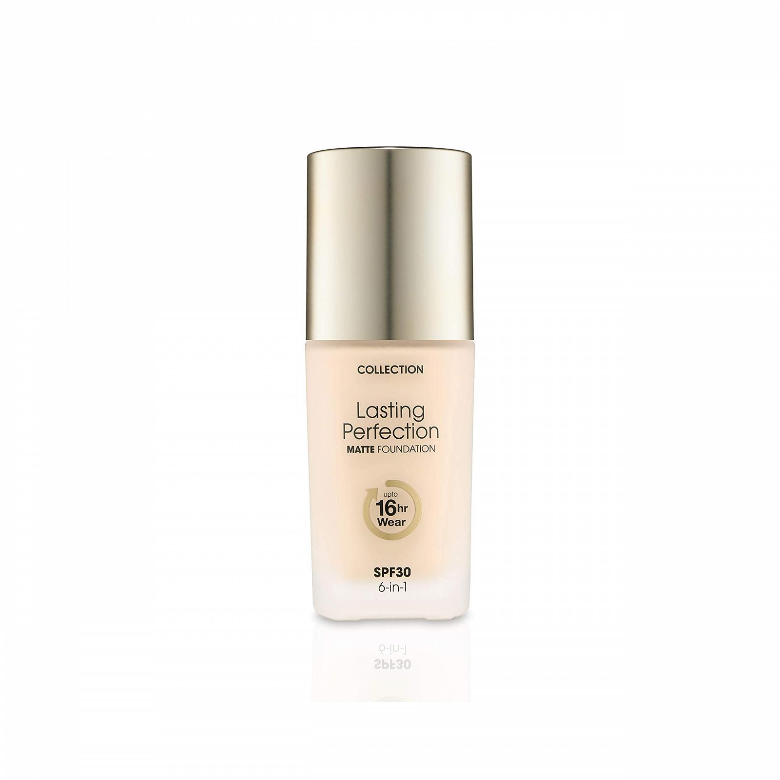 Тональная основа Collection Cosmetics Lasting Perfection Matte Foundation Full Coverage 27 мл Cashew, фото №1