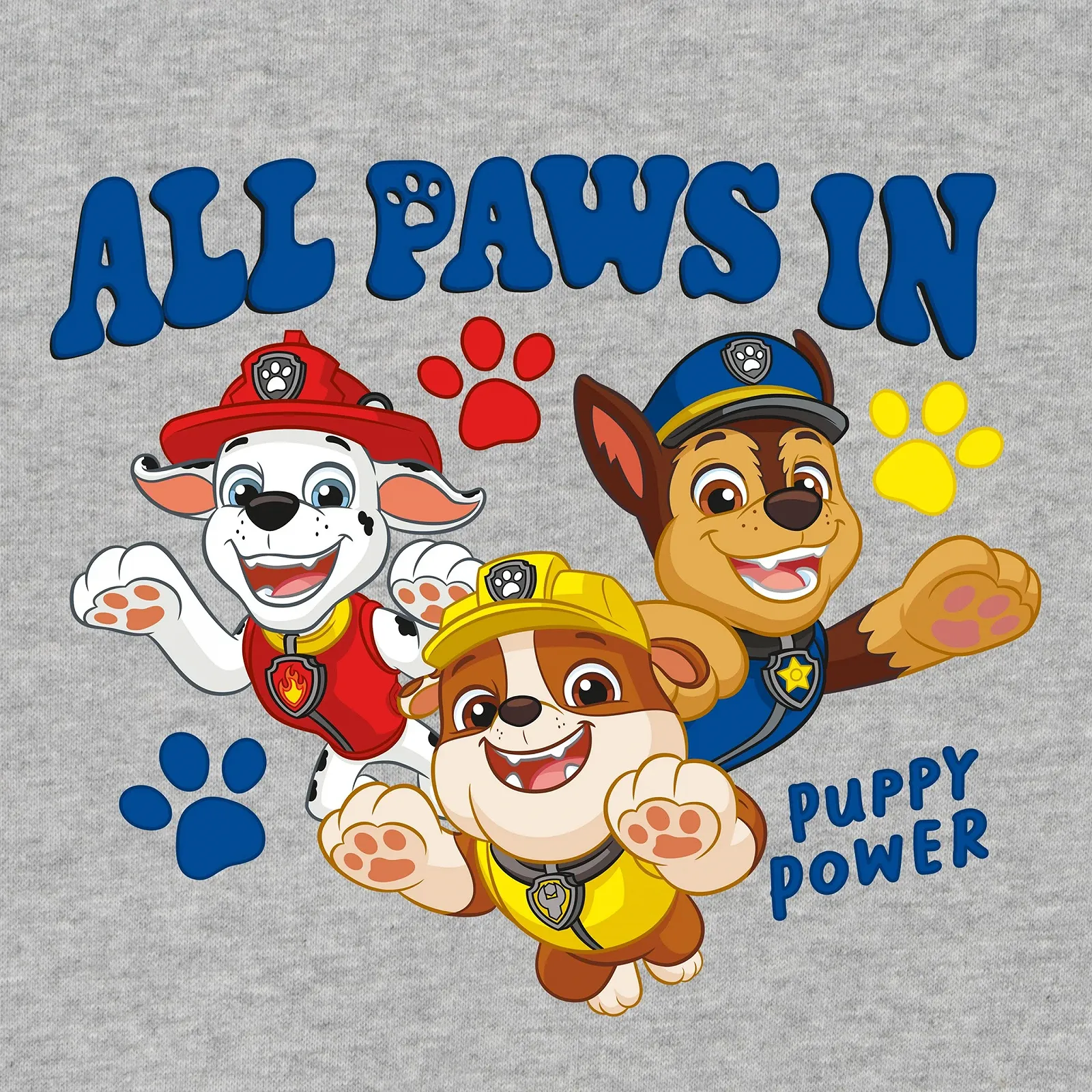 Світшот PAW PATROL Rubble, Marshall і Chase для хлопчиків Бавовняний дитячий одяг, фото №2 Світшот PAW PATROL Rubble, Marshall і Chase для хлопчиків Бавовняний дитячий одяг, фото №2