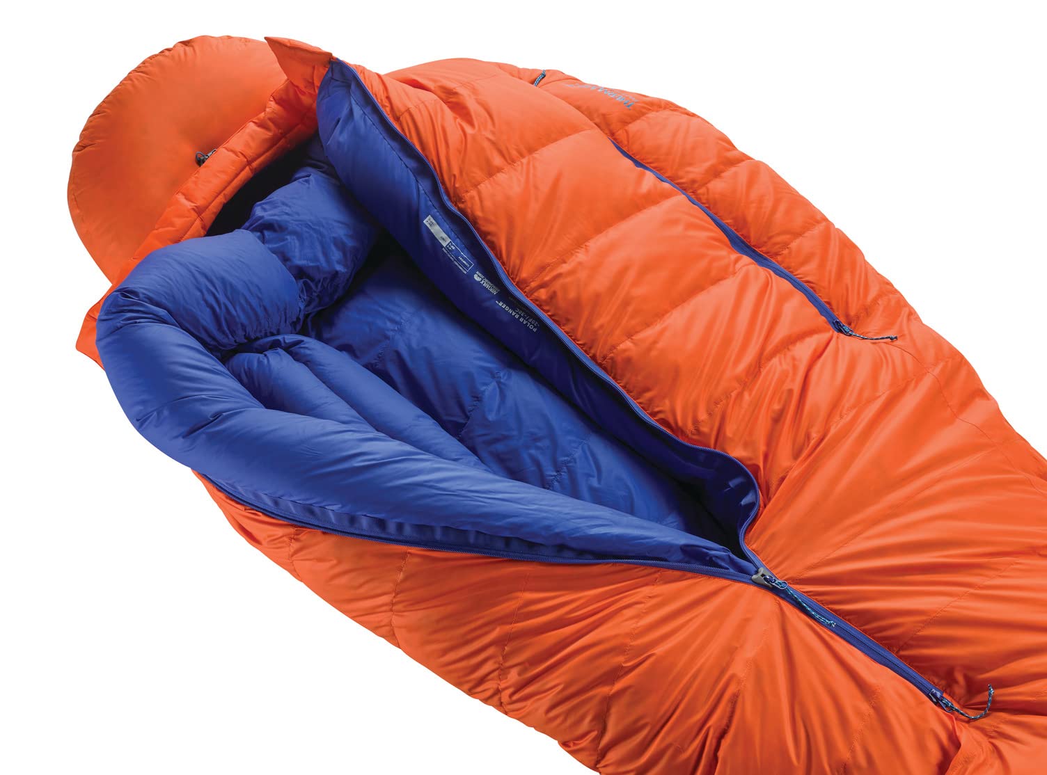 Спальний мішок Therm-a-Rest PolarRanger -20F/-30C Long Оранжевий/Синій, фото №6