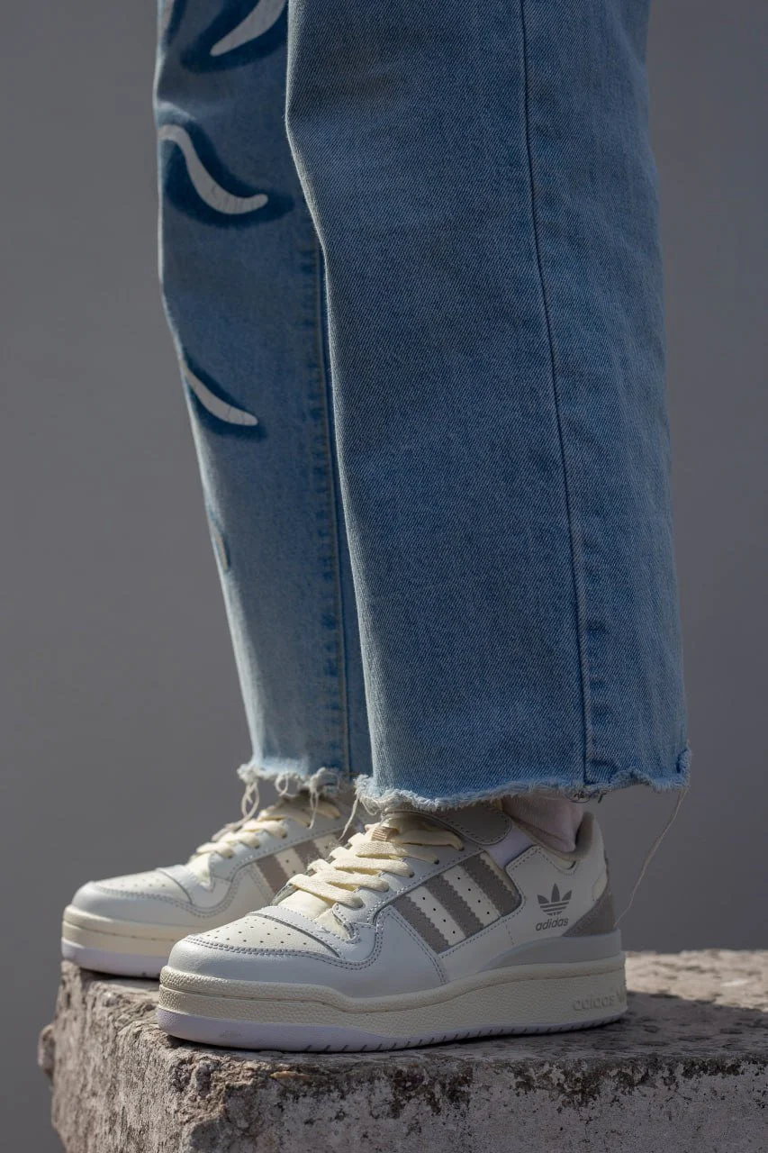 Кроссовки Adidas Forum Low White Gray 37, фото №1 Кроссовки Adidas Forum Low White Gray 37, фото №1