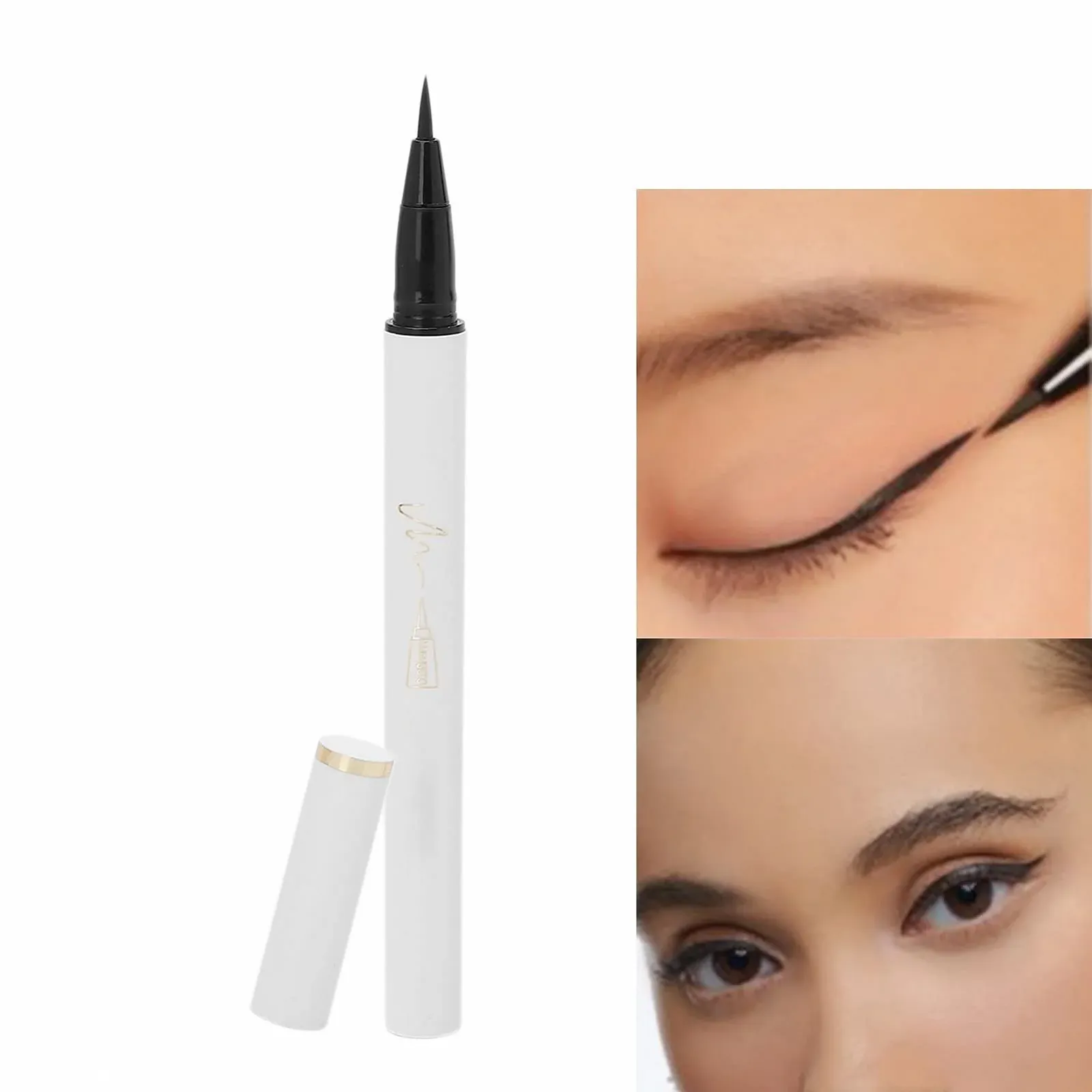 Підводка для очей, швидковисихаюча, водостійка, проста у використанні, ультратонка кисть, фото №4