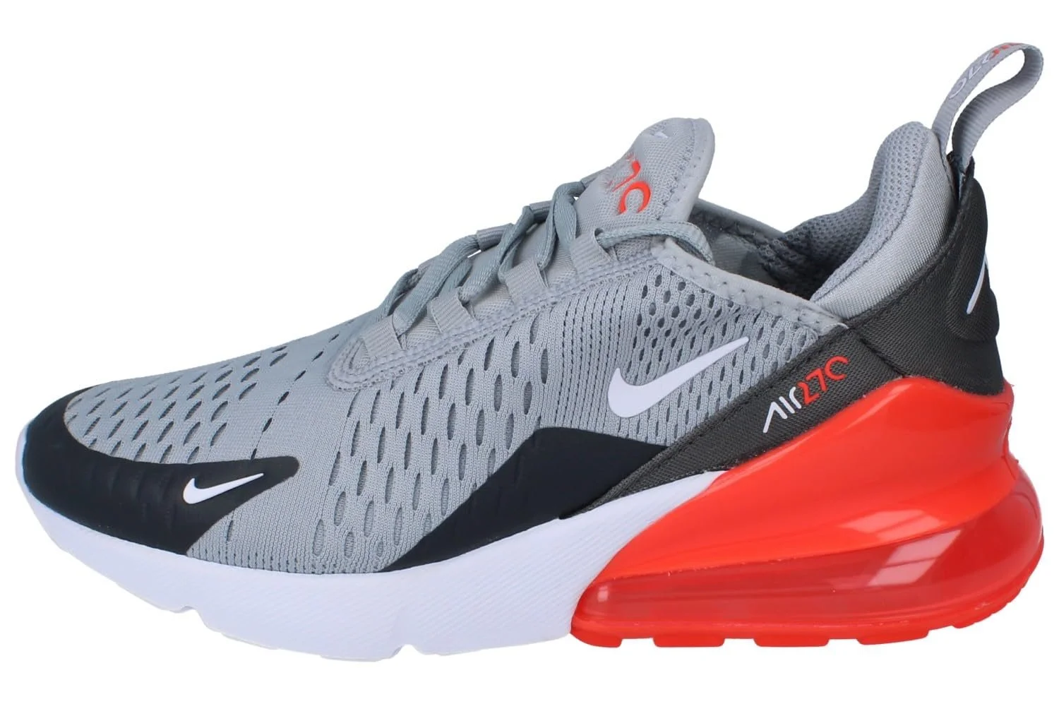 Кроссовки Nike Air Max 270 Детские Серый/Антрацит/Ярко малиновый/Белый, фото №6