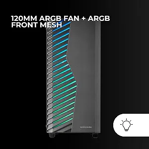 Корпус для ПК Mars Gaming MC-VOLT / ARGB / Чорний ціна на synthetic.ua - Фото 1 Корпус для ПК Mars Gaming MC-VOLT / ARGB / Чорний synthetic.ua - Фото 1