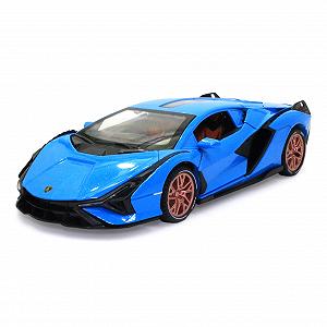 Игрушечная машинка металлическая Lamborghini Sian АвтоЕксперт Ламборджини Сиан свет звук 20*8*5 см synthetic.ua - Фото 1
