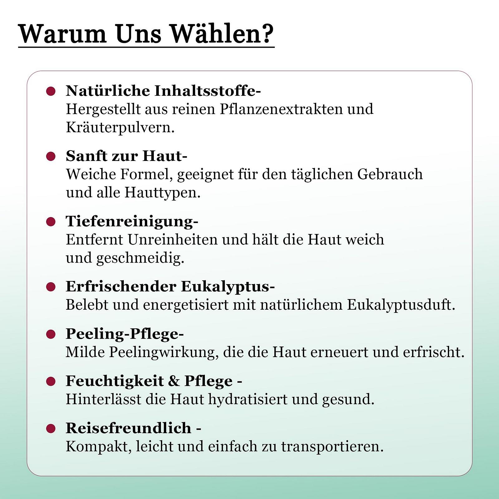 Порошок для душу ELIAH SAHIL Organic Eucalyptus 90 г, фото №5