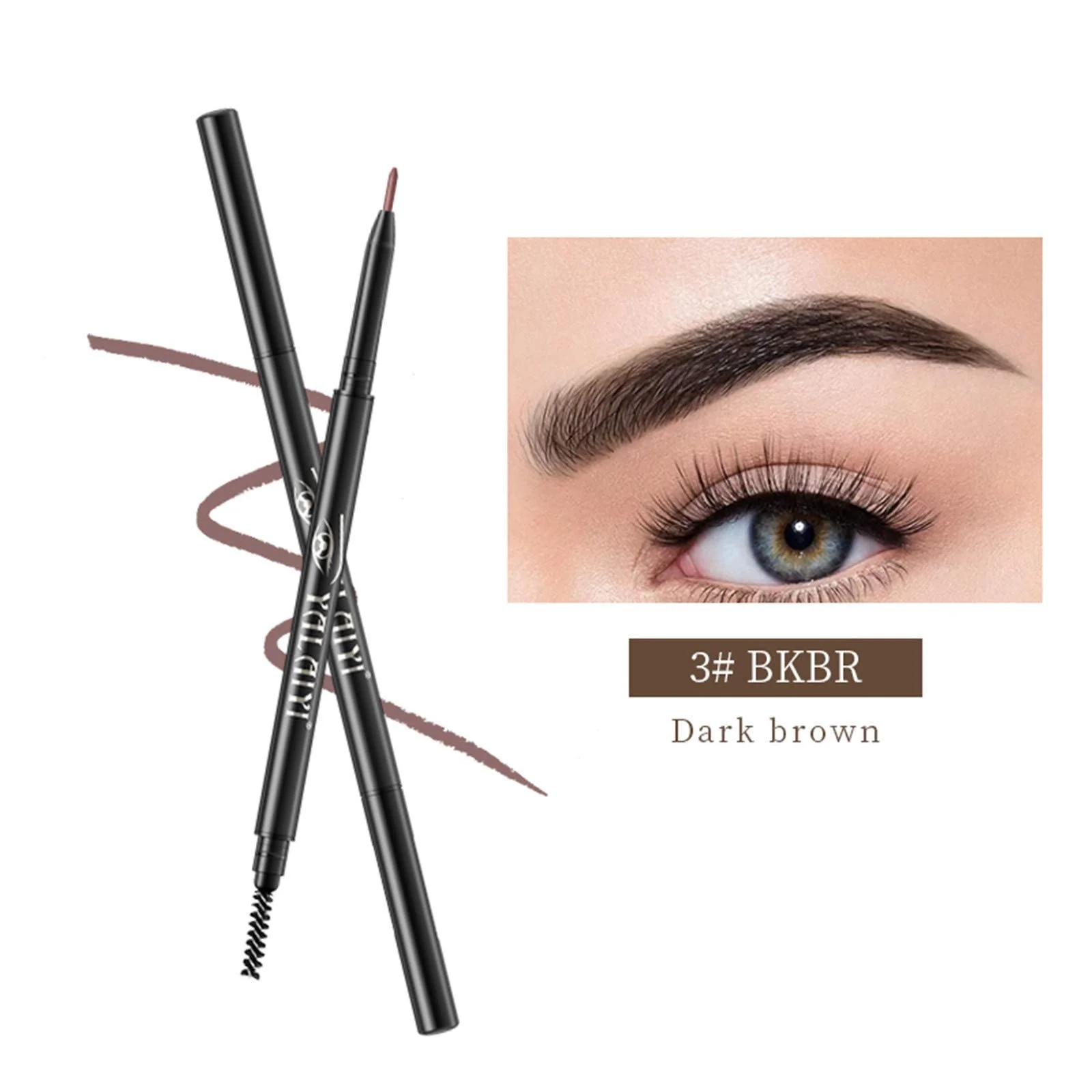 Підводка для очей Stay&me з двома наконечниками, професійна, водостійка, веганська формула, фото №2