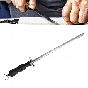 Мусат HEEPDD Professional Diamond 10 дюймів Black synthetic.ua - Фото 1