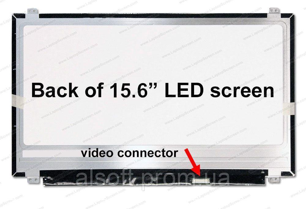 Матрицы для ноутбуков BOE-Hydis 15.6" Full HD 1920х1080, BOE NV156FHM-N49 (250cd/m2, 85/85/85/85), TFT, LED, 30-pin (eDP, разьем внизу справа), матовая, slim (350мм), крепление ушки A42127, фото №1