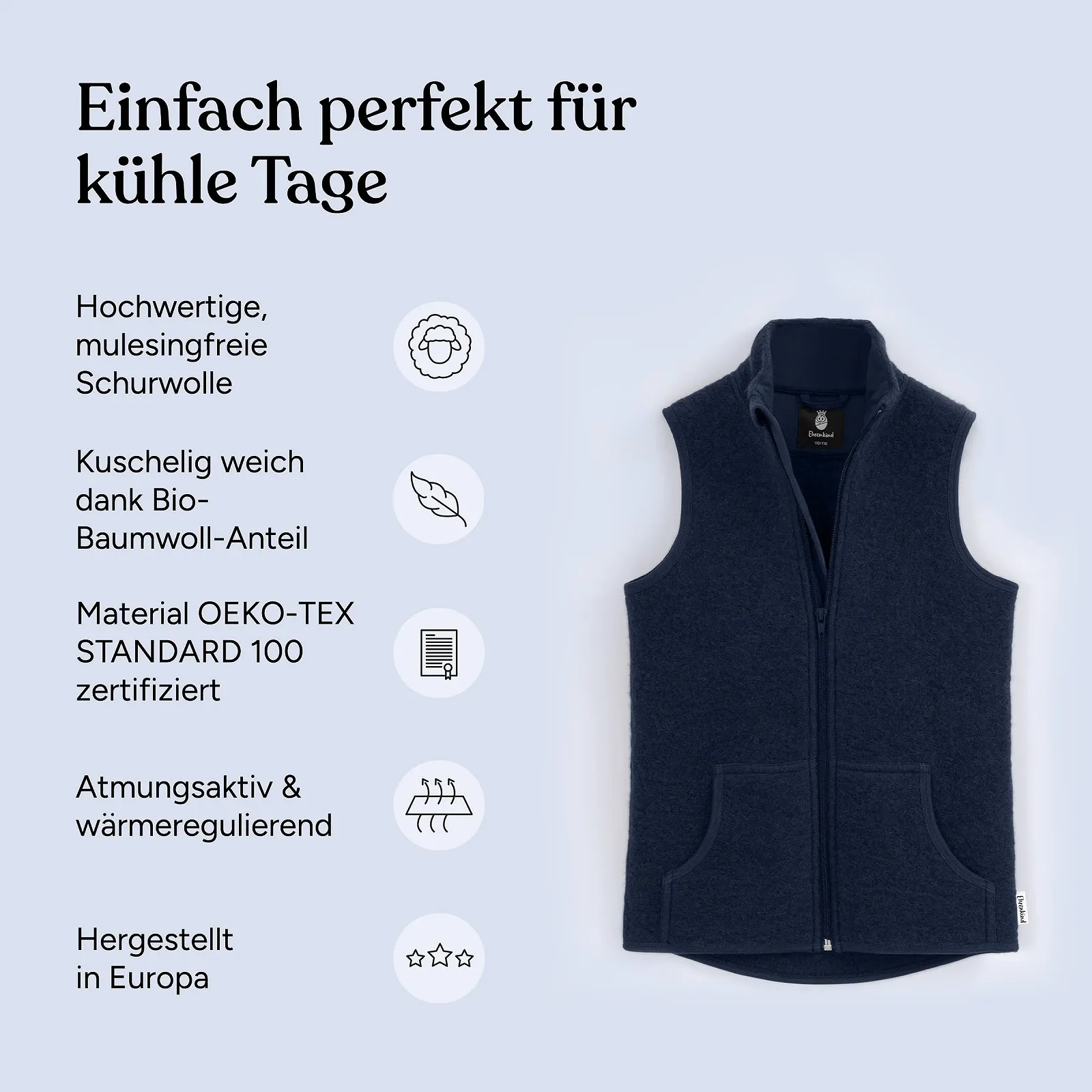 Дитячий жилет для прогулянок, фото №3