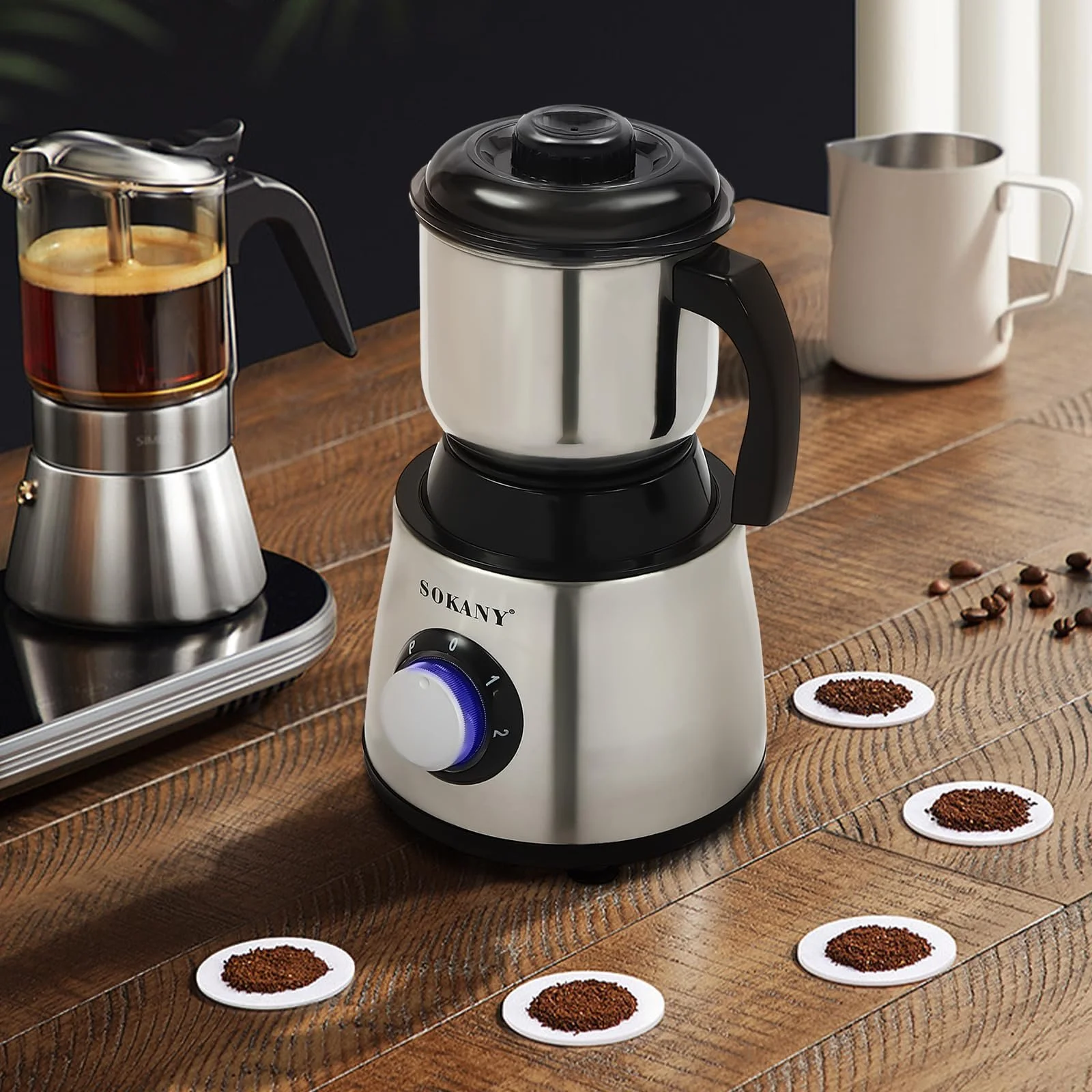 Кофемолка электрическая Brand Series Model, фото №2