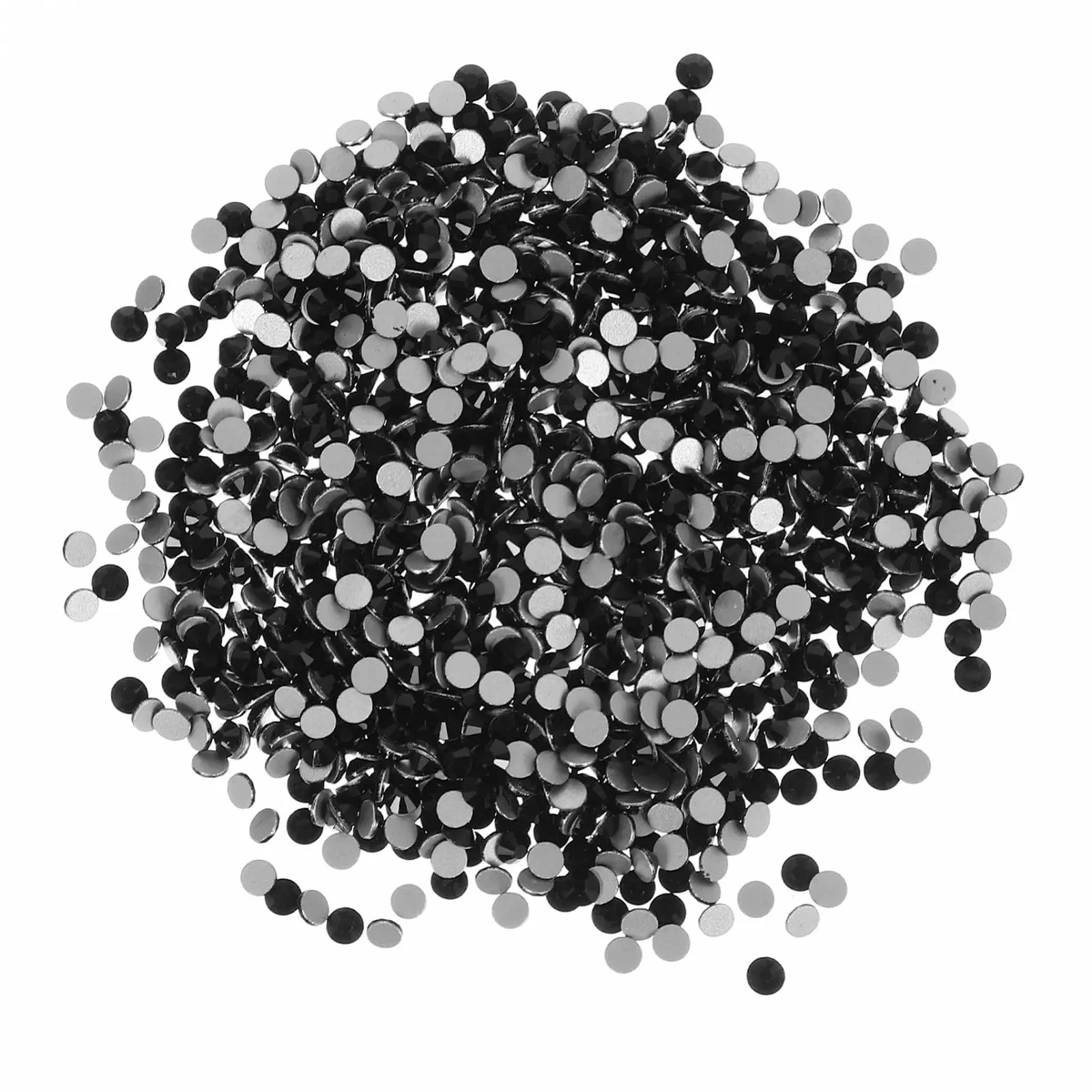 Стрази Mikinona 2 упаковки, плоскі, для високоякісні блискучі камені для креативного дизайну нігтів в кожній упаковці, фото №1