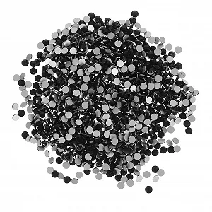 Стрази Mikinona 2 упаковки, плоскі, для високоякісні блискучі камені для креативного дизайну нігтів в кожній упаковці - Фото 1