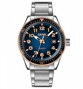 Годинник Skmei 9232 Rose Gold-Blue - Фото 1