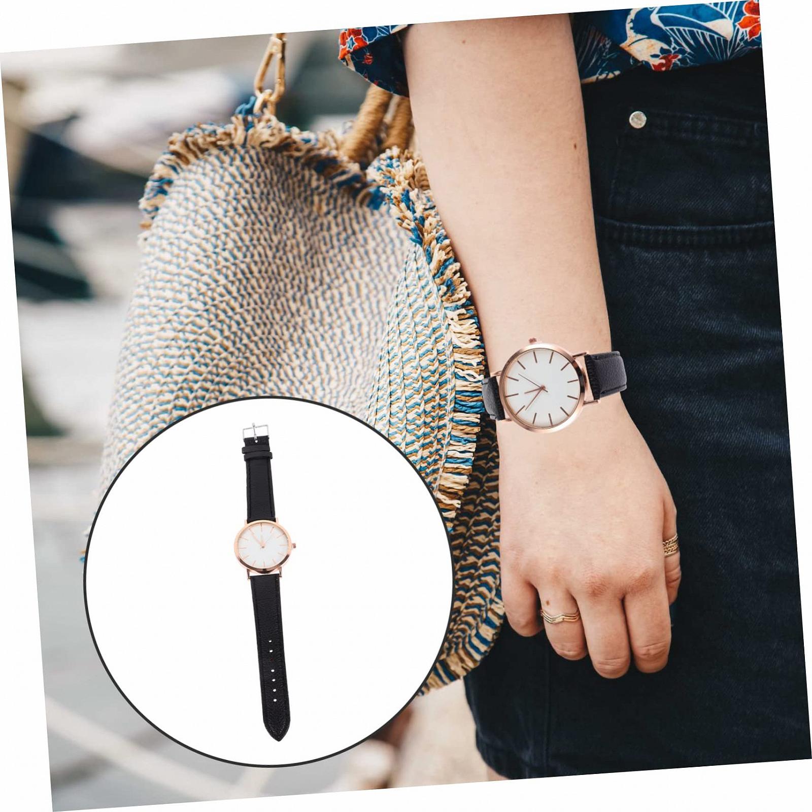 Женские часы OATIPHO Кварцевые С ПУ кожаным ремешком Водонепроницаемые, фото №8 Женские часы OATIPHO Кварцевые С ПУ кожаным ремешком Водонепроницаемые, фото №8