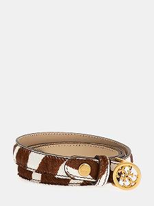 Ремінь Guess Sestri регульований зебра C25GU28 BW9174P4420 M - Фото 1