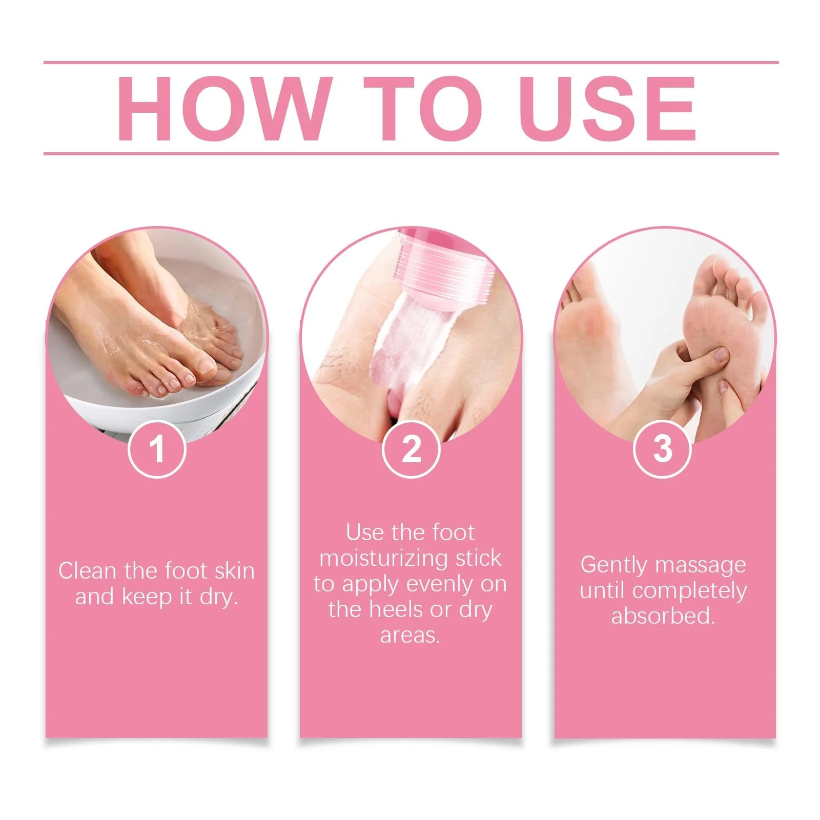 Стик-крем для ног увлажняющий против трещин 2 шт., фото №6