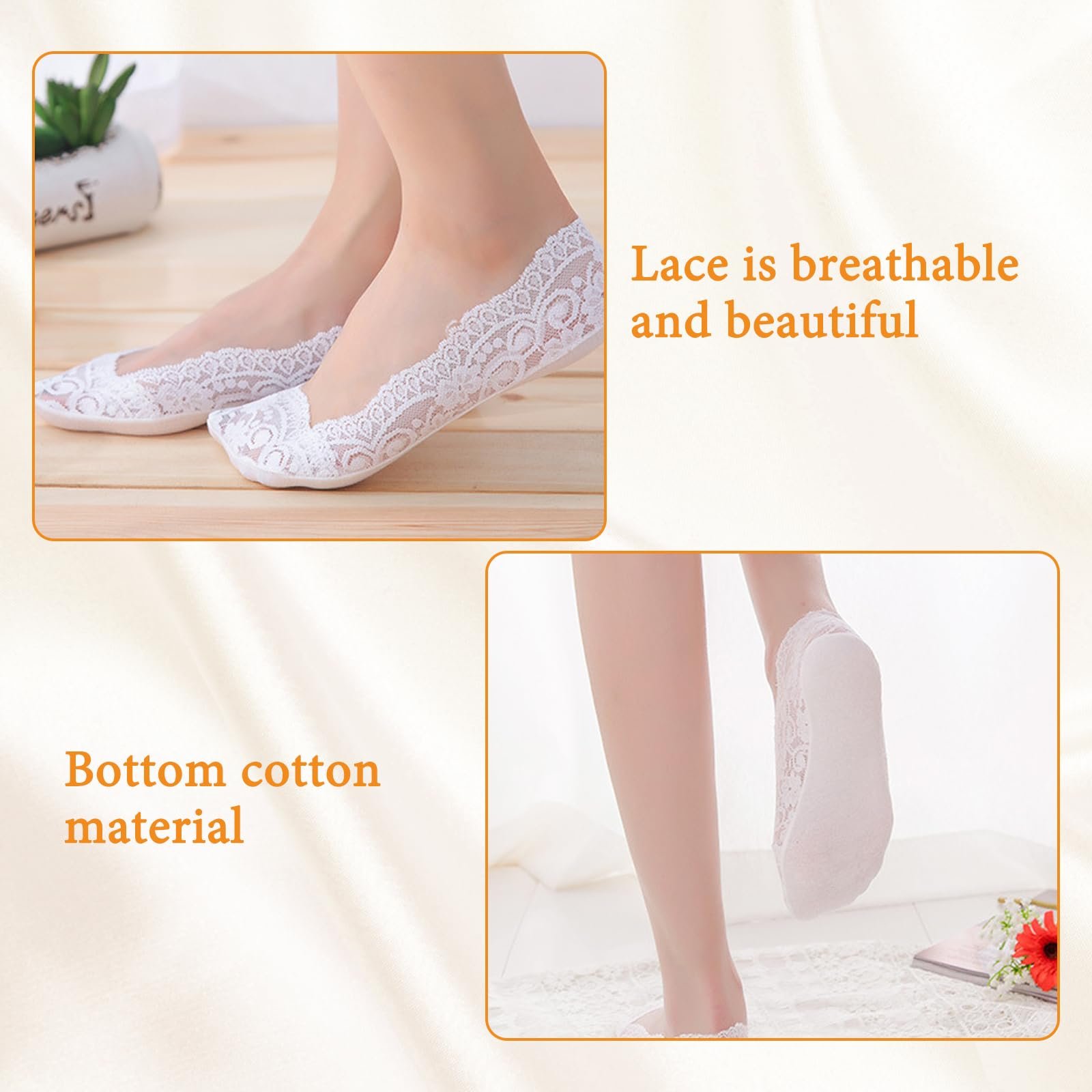 Жіночі шкарпетки Мереживні 10 пар, фото №3