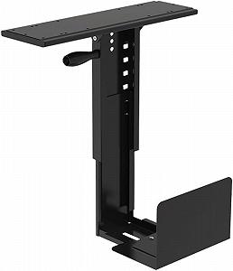 Стойка для ПК Регулируемая для настольного крепления под стол и CPU, настенный корпус, подходит для большинства ПК - Фото 1