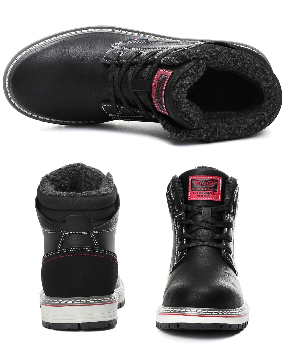 Чоботи Arrigo Bello Winterschuhe Leder, фото №2