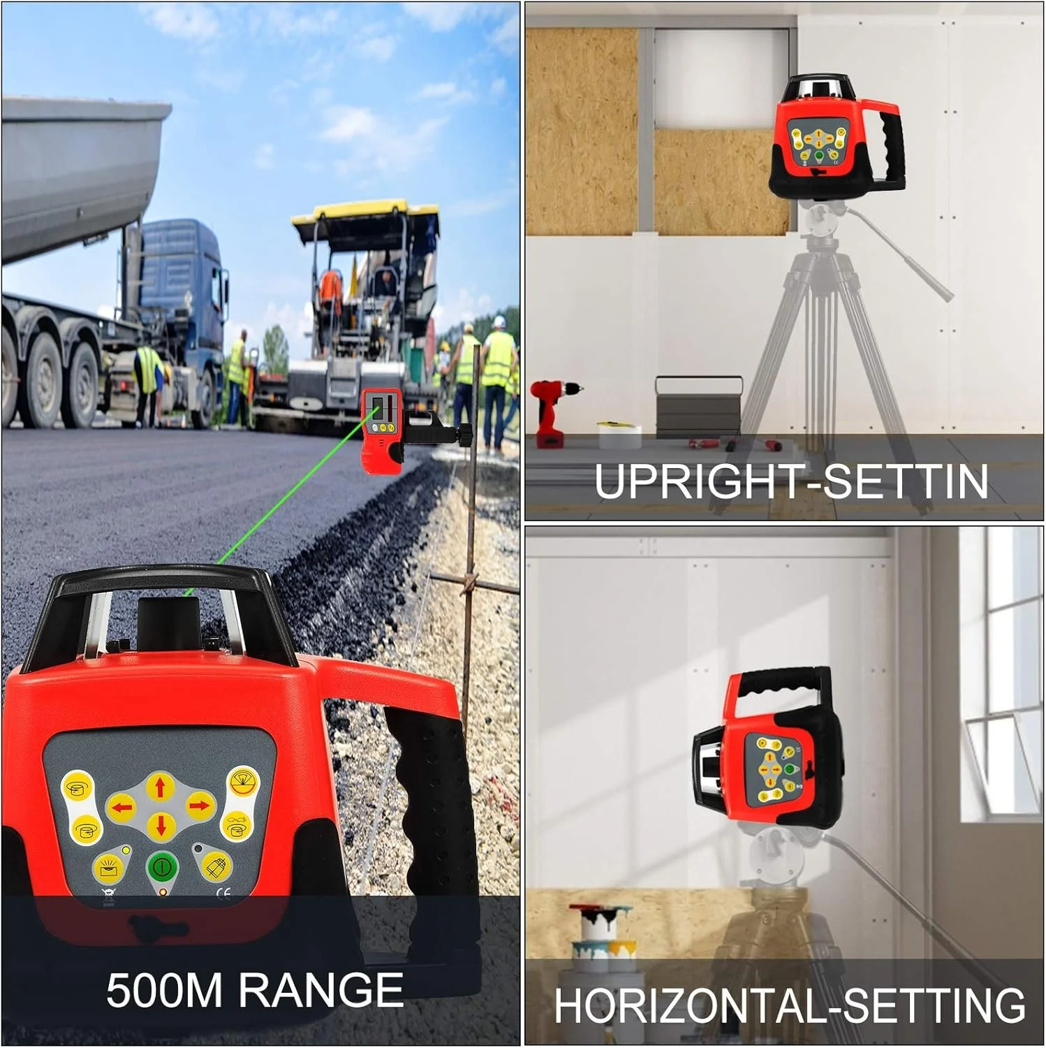 Лазерный уровень Vevor LJGSPY00000000001V2 Красный, фото №6 Лазерный уровень Vevor LJGSPY00000000001V2 Красный, фото №6