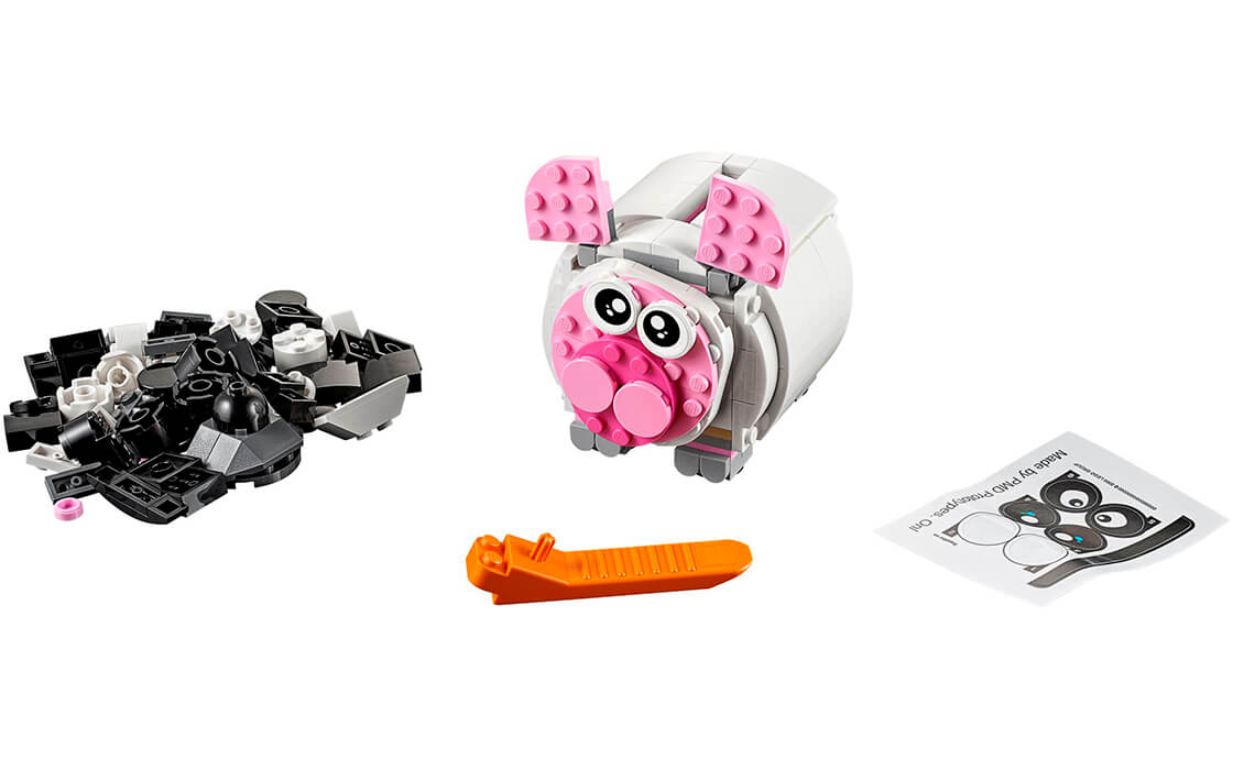 Конструктор Лего LEGO Exclusive Копилка мини-поросенок 3в1 (40251), фото №2