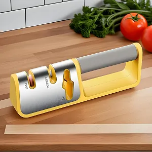 Ручне точило з V-подібним пазом для саду та кухні synthetic.ua - Фото 1