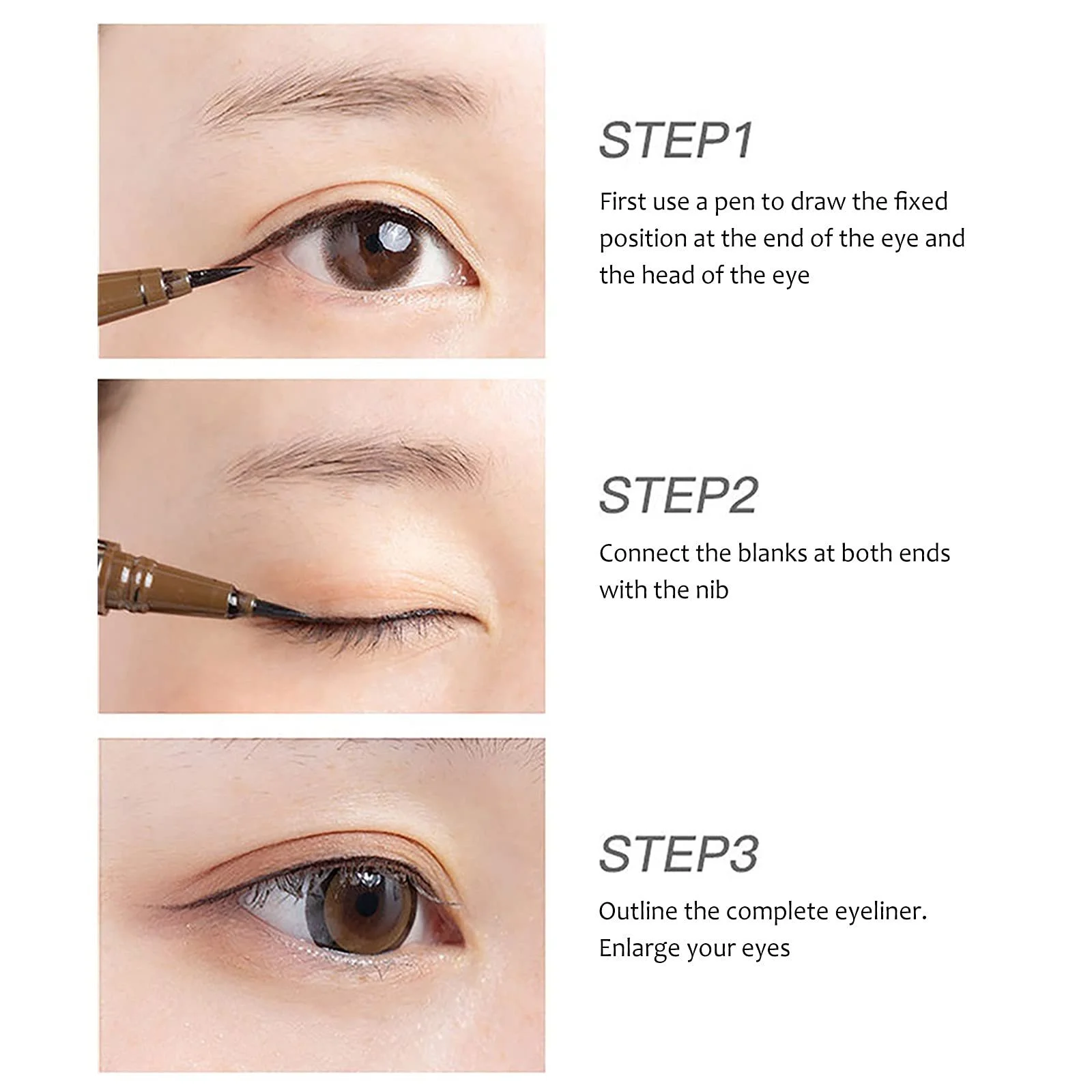 Рідка Підводка для очей Matts Colour, Білий, фото №7 Рідка Підводка для очей Matts Colour, Білий, фото №7