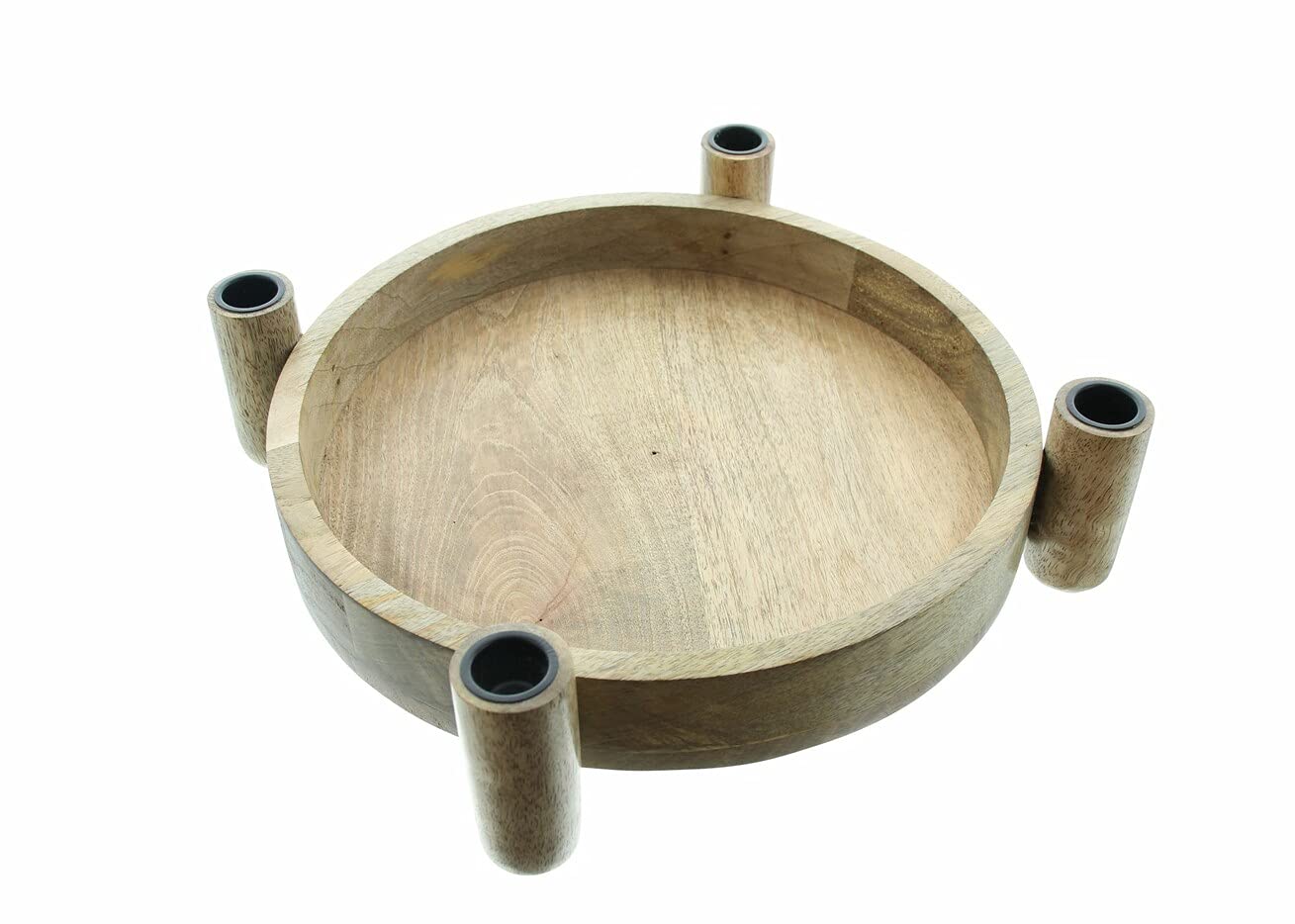 Подсвечник Dekoleidenschaft Mango Wood Tray для 4 свечей, фото №3 Подсвечник Dekoleidenschaft Mango Wood Tray для 4 свечей, фото №3