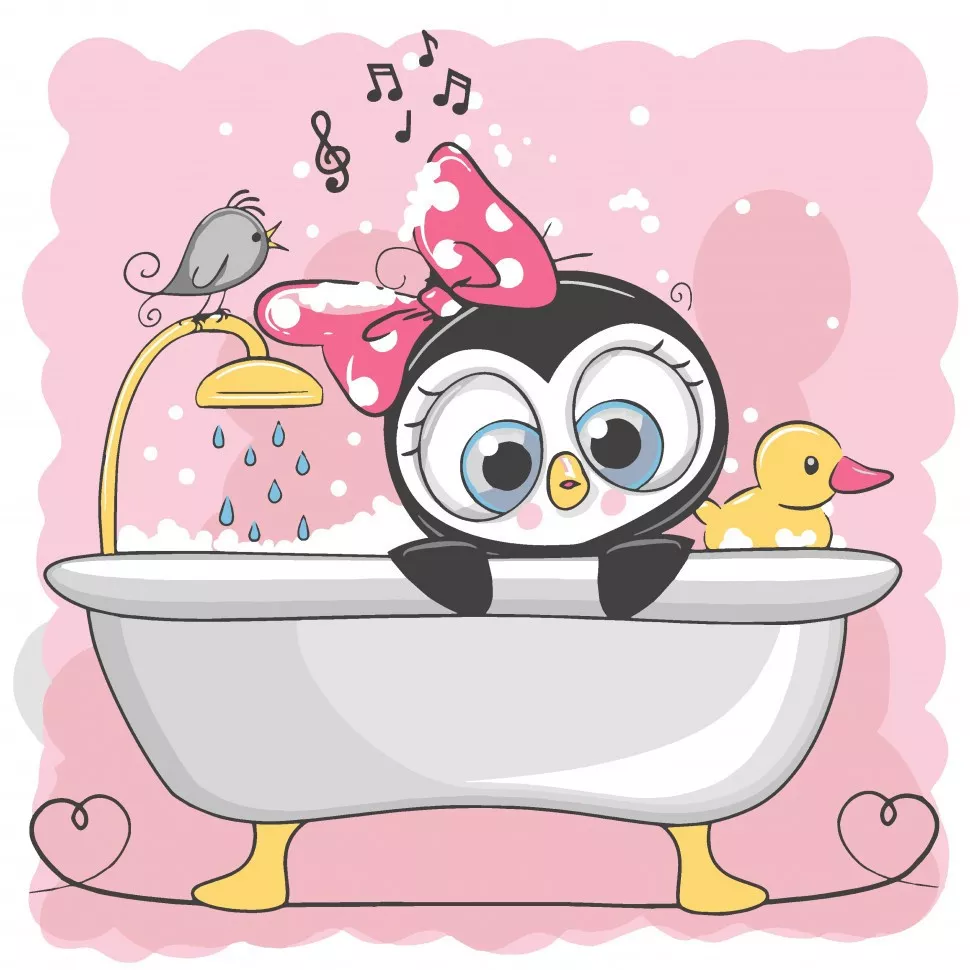 Картина за номерами набір для росписи Art Craft quot Пінгвінок quot 30*30 см 15503-AC, фото №1