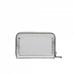 Гаманець Calvin Klein Sculpted MED Zip Around Mono S Жіночий Сірий One Size Срібний synthetic.ua - Фото 1