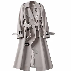 Вітровка Saklifuo Жіноча однотонна приталена - Фото 1