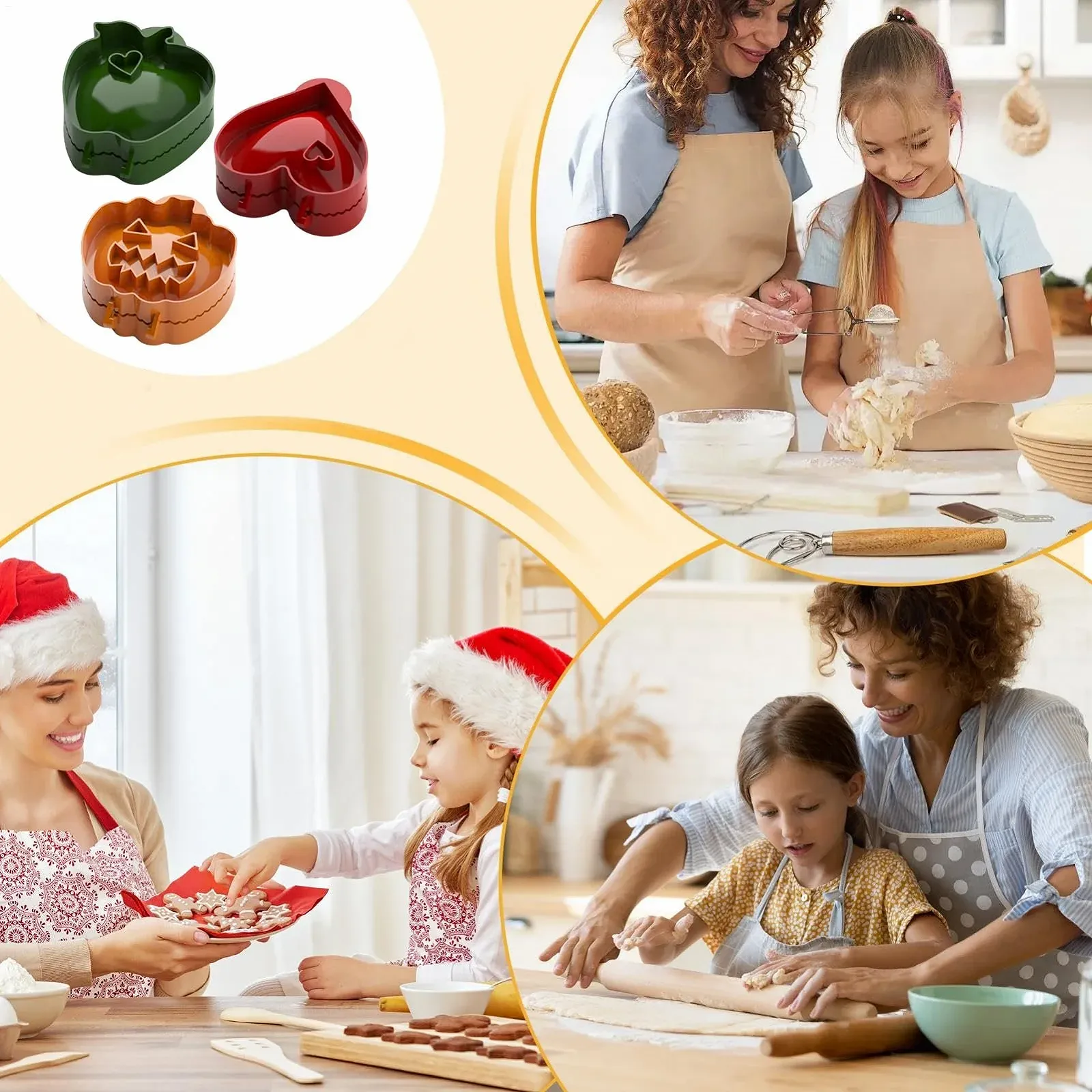 Коврики для выпечки Silicone Non Stick Reusable Heat Resistant Flexible, фото №7 Коврики для выпечки Silicone Non Stick Reusable Heat Resistant Flexible, фото №7