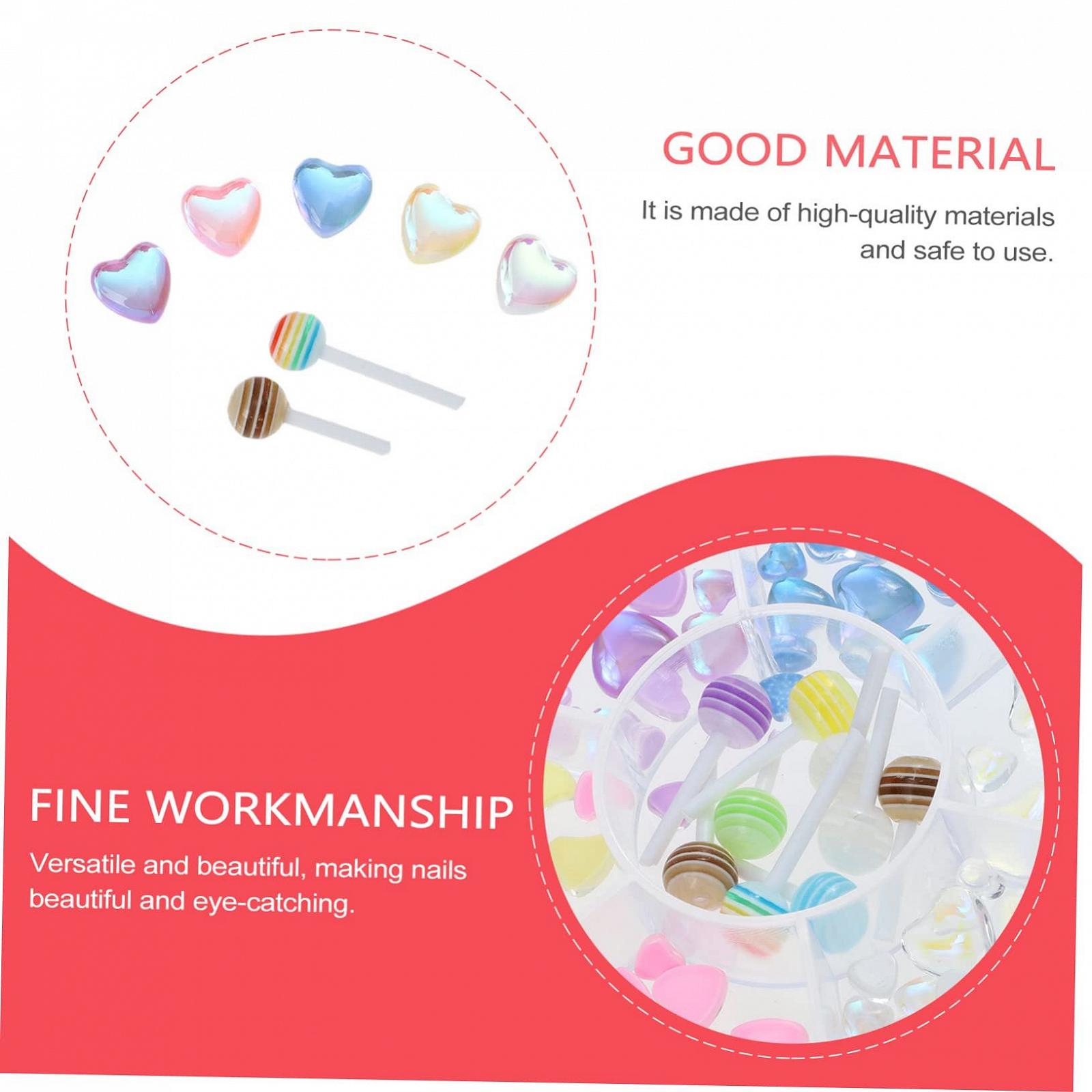 Украшение для ногтей Healvian Сердце, фото №8 Украшение для ногтей Healvian Сердце, фото №8