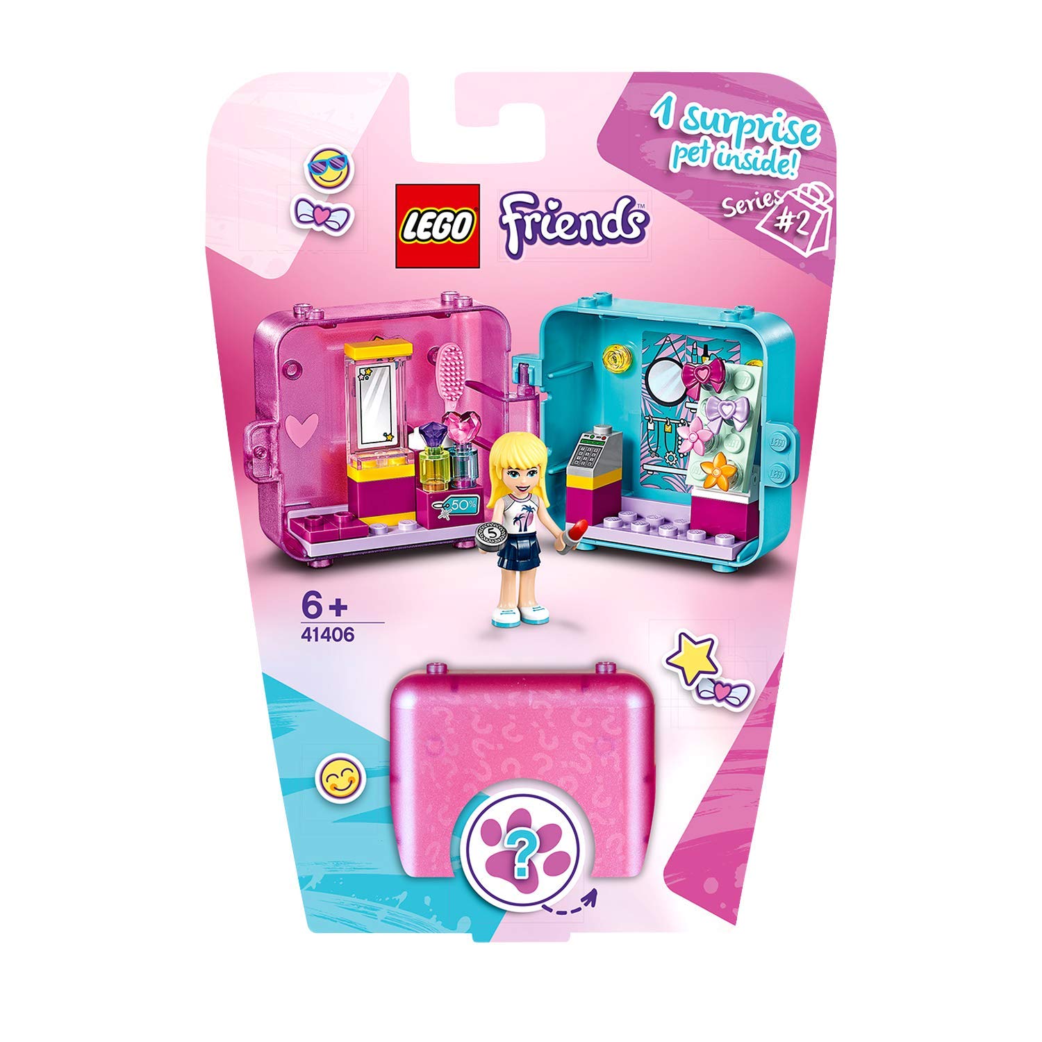 Конструктор LEGO Friends 41406 Магічний Куб Стефані Салон краси, фото №3