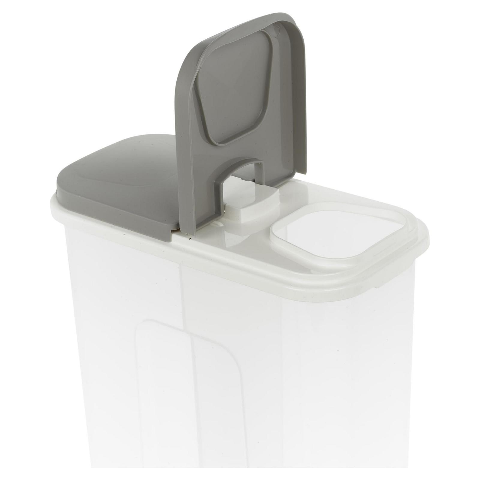 Ємності для зберігання URBNLIVING Clear Plastic герметичні Сірий, фото №4