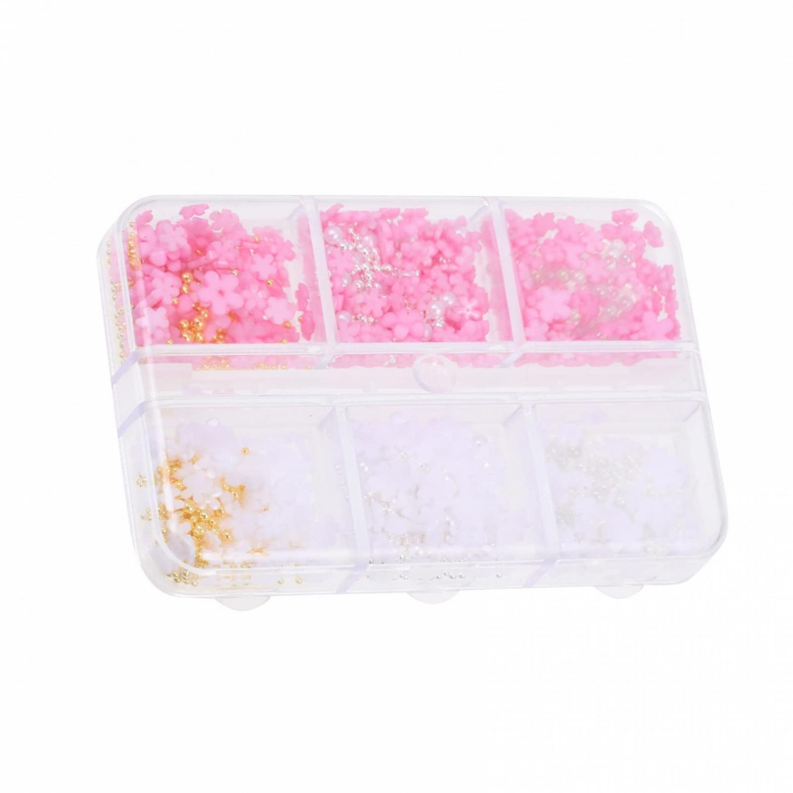 Цветок Healvian 3D для ногтей, украшение для маникюра (3 коробки), фото №1