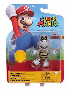 Фігурка Super Mario Dry Bones з монетою, 10 см - Фото 1