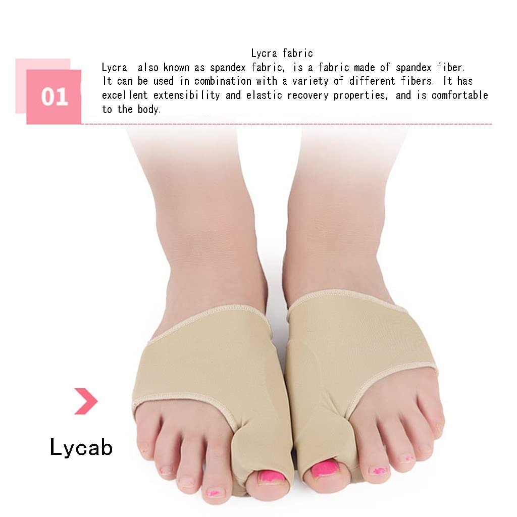 Роздільник для пальців ніг Hallux Valgus Bunion Corrector Orthotics, коректор кістки стопи для великого пальця, фото №3