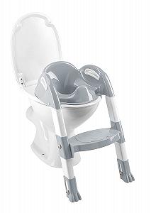 Сидение для туалета для детей Thermobaby Kiddyloo 7130 серый\белый - Фото 1