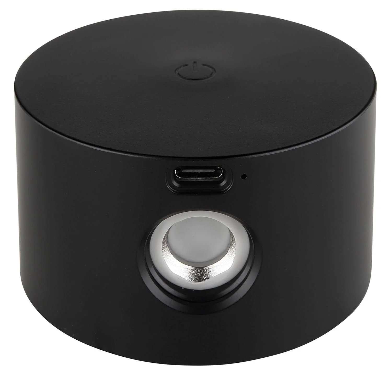 Настольная лампа Globo LED диммируемая 35 см Черная матовая, фото №8