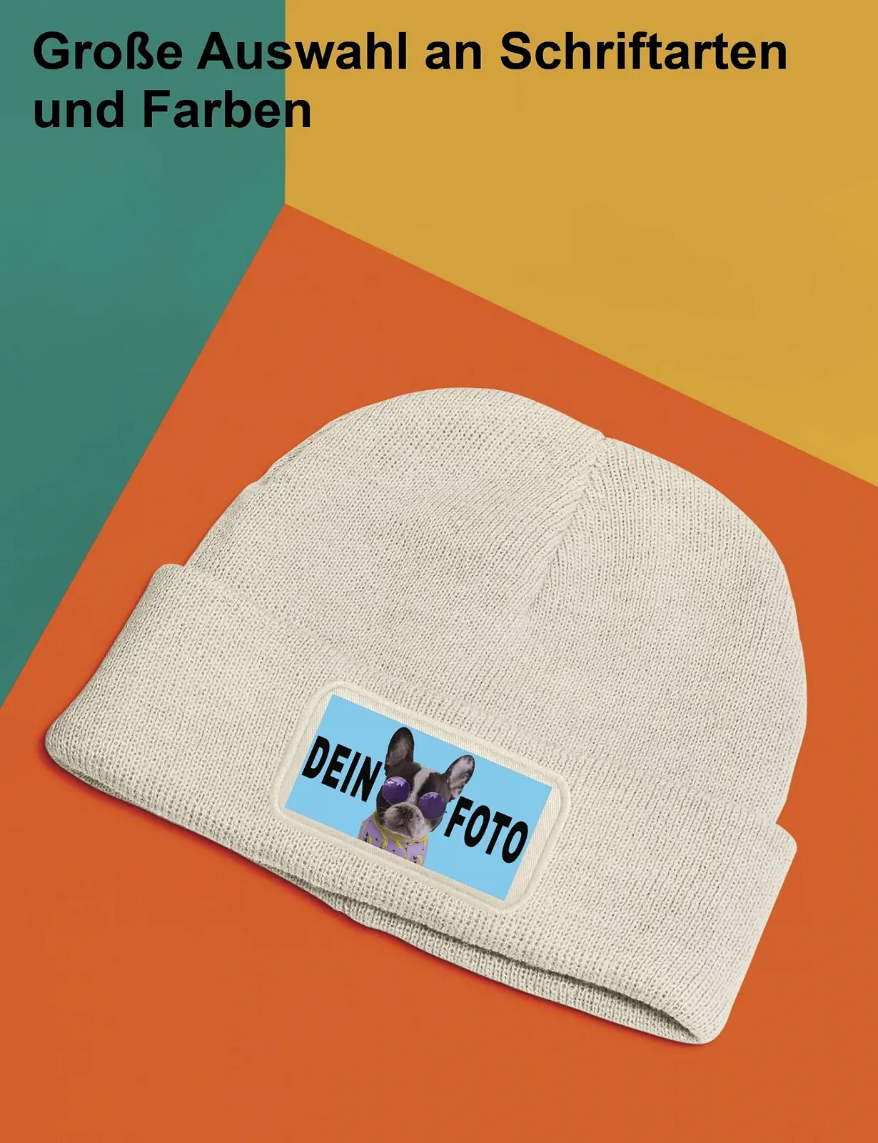 Шапка-бини NIMAMA Детская С принтом, фото №4