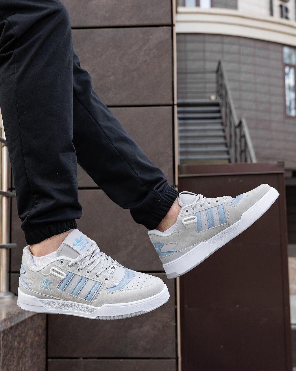 Кроссовки мужские серые Adidas Forum Low летние спортивные кроссы адидас удобные замшевые кеды на лето, фото №1 Кроссовки мужские серые Adidas Forum Low летние спортивные кроссы адидас удобные замшевые кеды на лето, фото №1