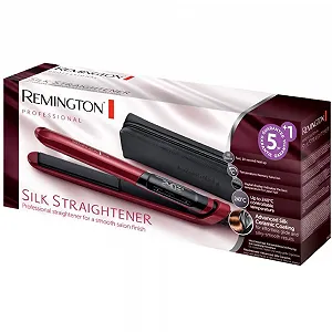 Выпрямитель для волос Remington Silk S9600 с керамическим покрытием Красный synthetic.ua - Фото 1